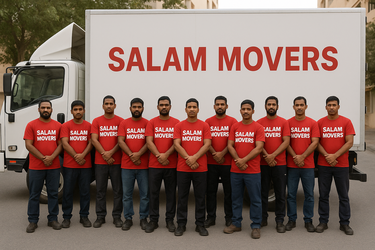 Movers in Masdar City Abu Dhabi
