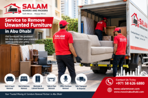 Service to Remove Unwanted Furniture in Abu Dhabi