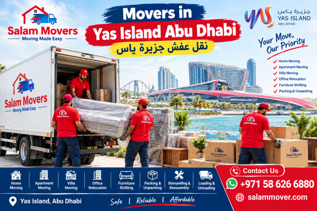 Movers in Yas Island Abu Dhabi