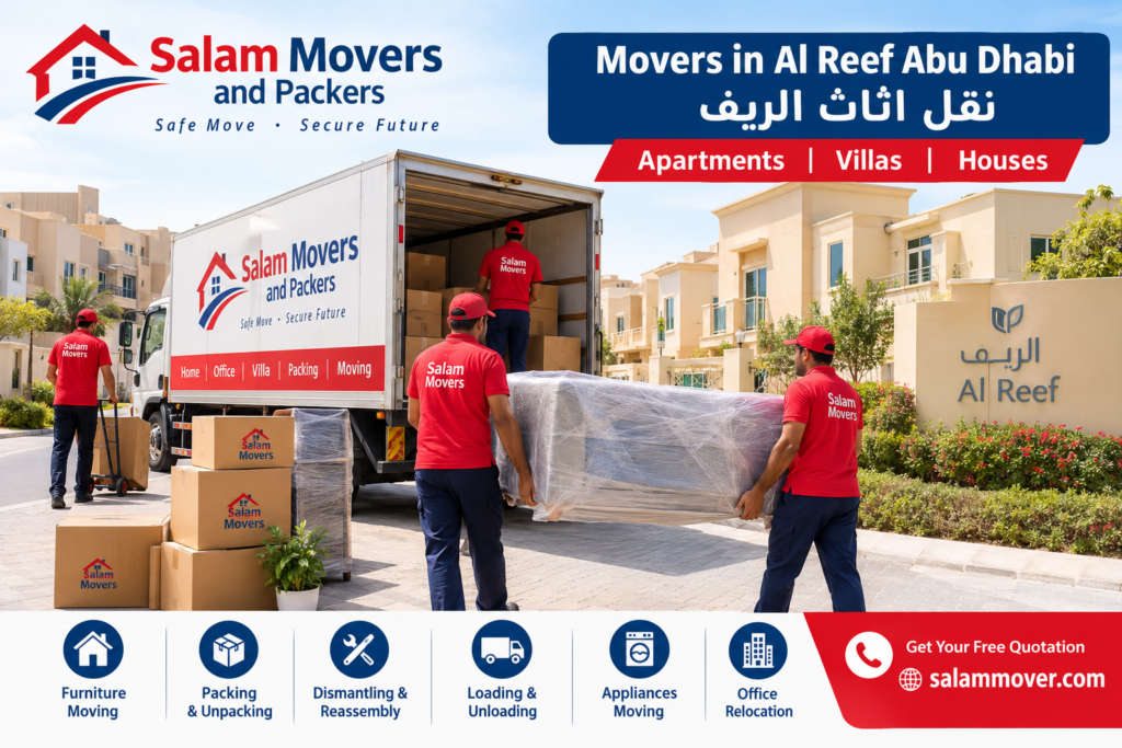 Movers in Al Reef Abu Dhabi | نقل أثاث الريف