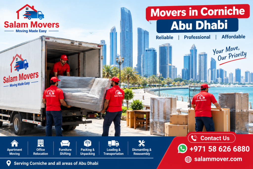 Movers in Corniche Abu Dhabi